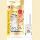 Eveline - 8 in 1 Total Action Golden Shine - tratament pentru unghii